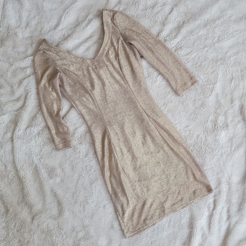 Sparkly Gold Dress